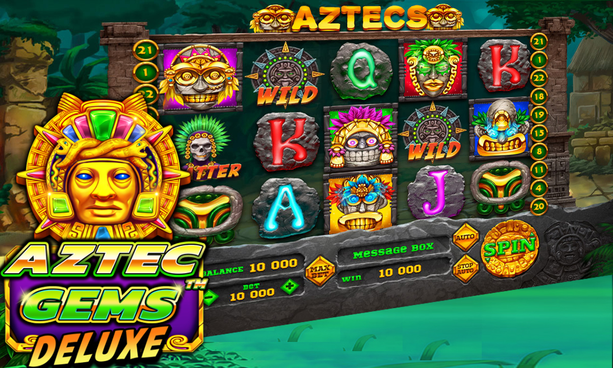 CARA BERMAIN SLOT AZTEC GEMS DELUXE